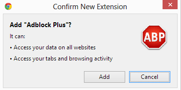 Confirm New Extension